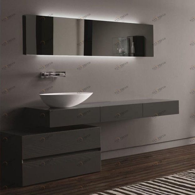 Toscoquattro Зеркало 180 см с горизонтальной подсветкой Specchiere 09LS5