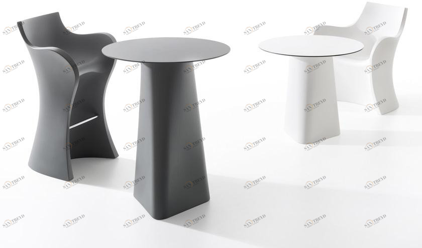 B-LINE Круглый стол из ламината sun-id-1477905