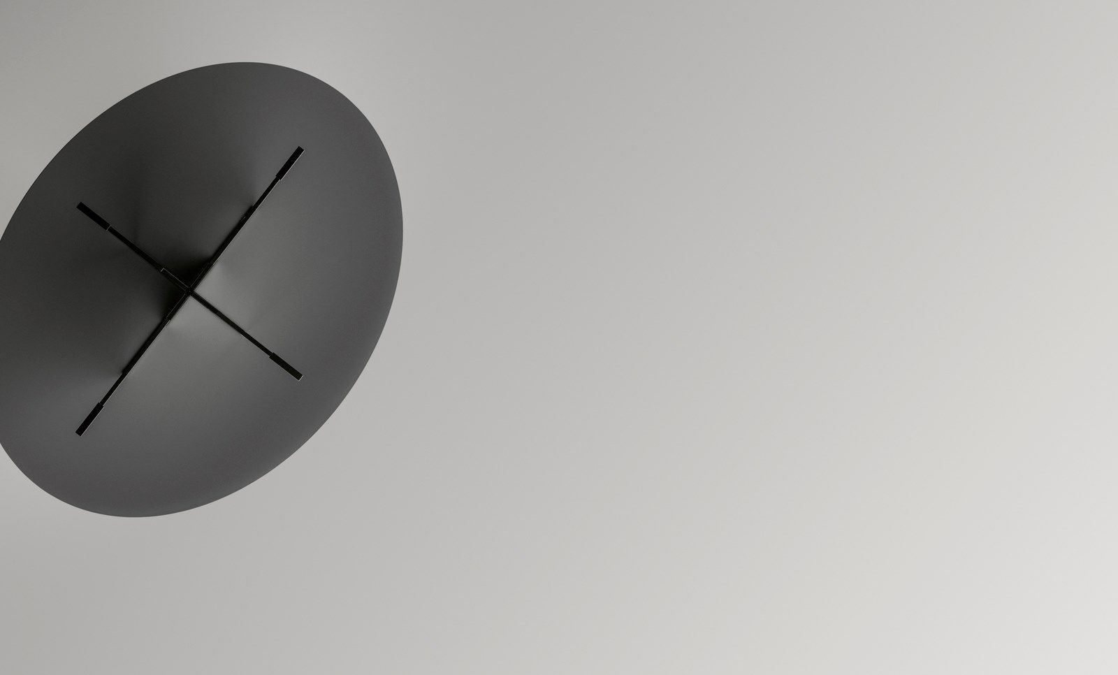 Стеклянный овальный стол Tonelli Design кроссовер ARCH-00015716