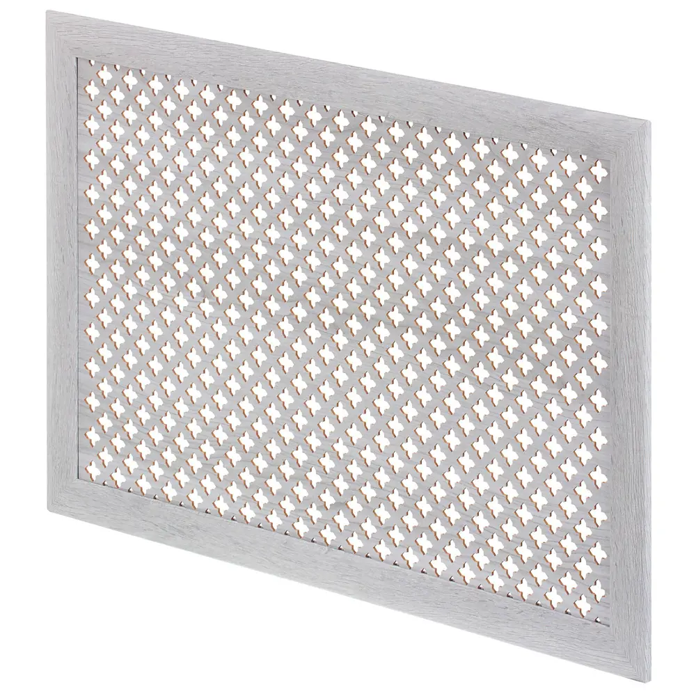 ЛАЙТ Экран «Готико» для радиатора 90×60 см в стиле дуб серый 18732787 STLM-1015045 - Вид №1