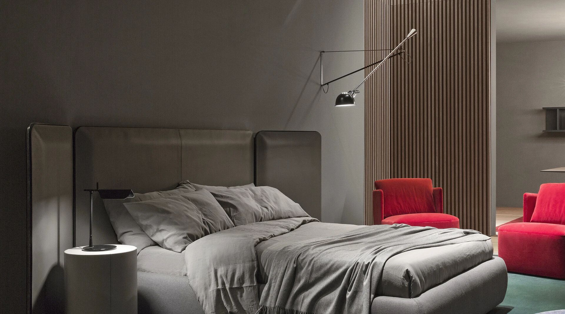 Регулируемая стальная светодиодная настенная лампа In Stock Flos ARCH-00135023 - Вид №2