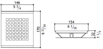 MGS Мыльница на столешнице из нержавеющей стали Accessori per bagno sun-id-1499650 - Вид №2