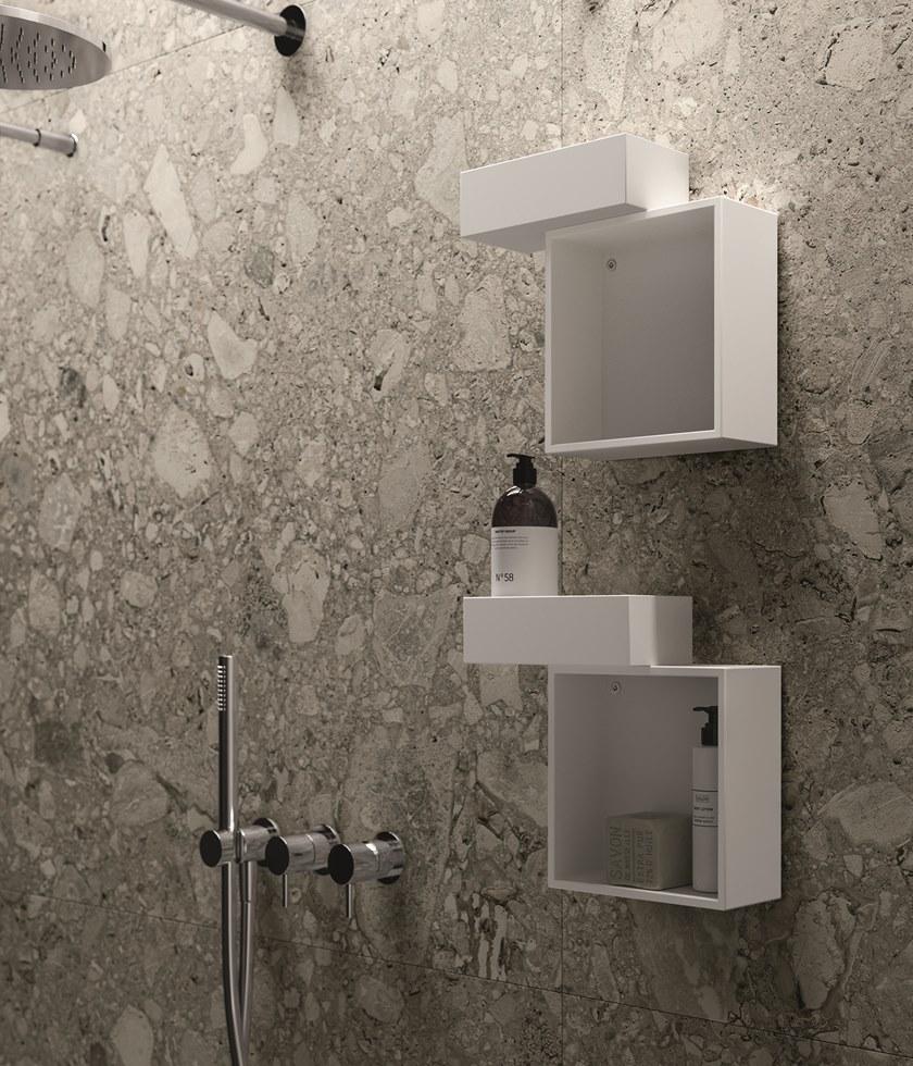 Cerasa Открытый навесной шкаф для ванной из tecnoril® Nerolab sun-id-1490814 - Вид №1