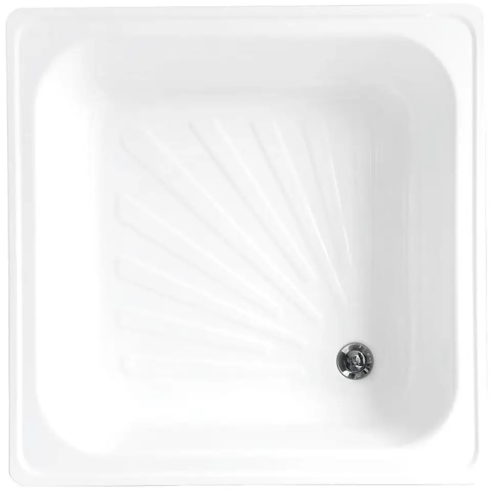 90587907 Душевой поддон Loranto LG900B квадрат сталь 90x90см STLM-0977373