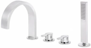 rvb Комплект для ванны с ручным душем на 4 отверстия Line 4575.--.70