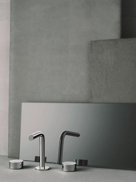 ABOUTWATER Смеситель для раковины на 3 отверстия Af/21 Fantini Rubinetti sun-id-1417868 - Вид №4