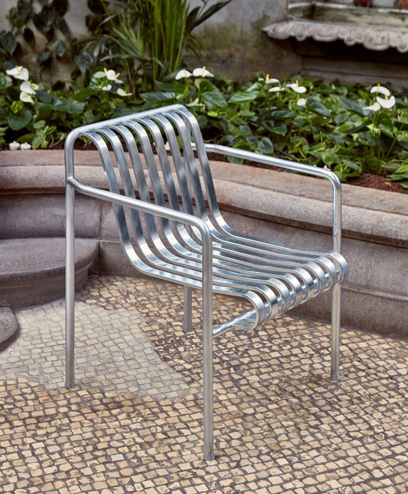 Стальной садовый стул с подлокотниками Hay Палисад ARCH-00052646 - Вид №12