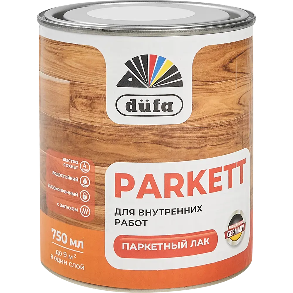 Паркетный лак Dufa Parkett для защиты деревянных поверхностей 86496680 STLM-0069461 - Вид №1