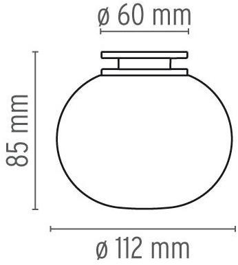 Flos Настенный светильник из опалового стекла Home collection - muro+soffitto F4190009 - Вид №6