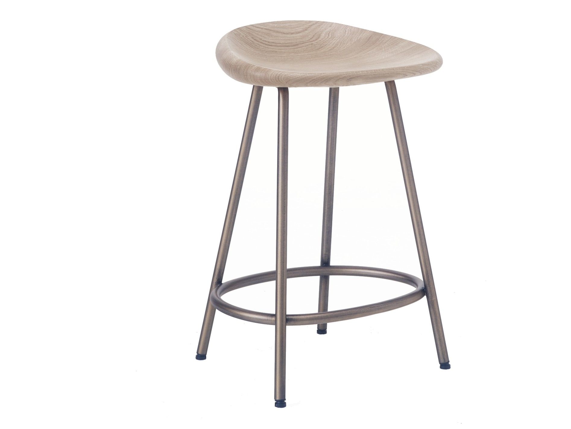 Стул из стали и дерева BassamFellows ARCH-00018126