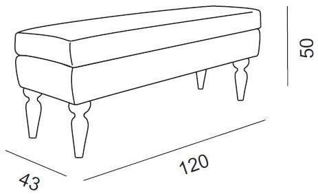 Twils Мягкая скамья sun-id-1364307 - Вид №2