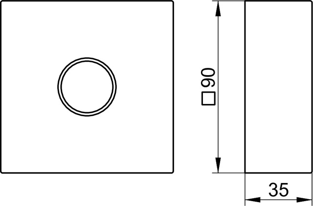 59545010282 Розетка с удлинением KEUCO IXMO - Вид №3