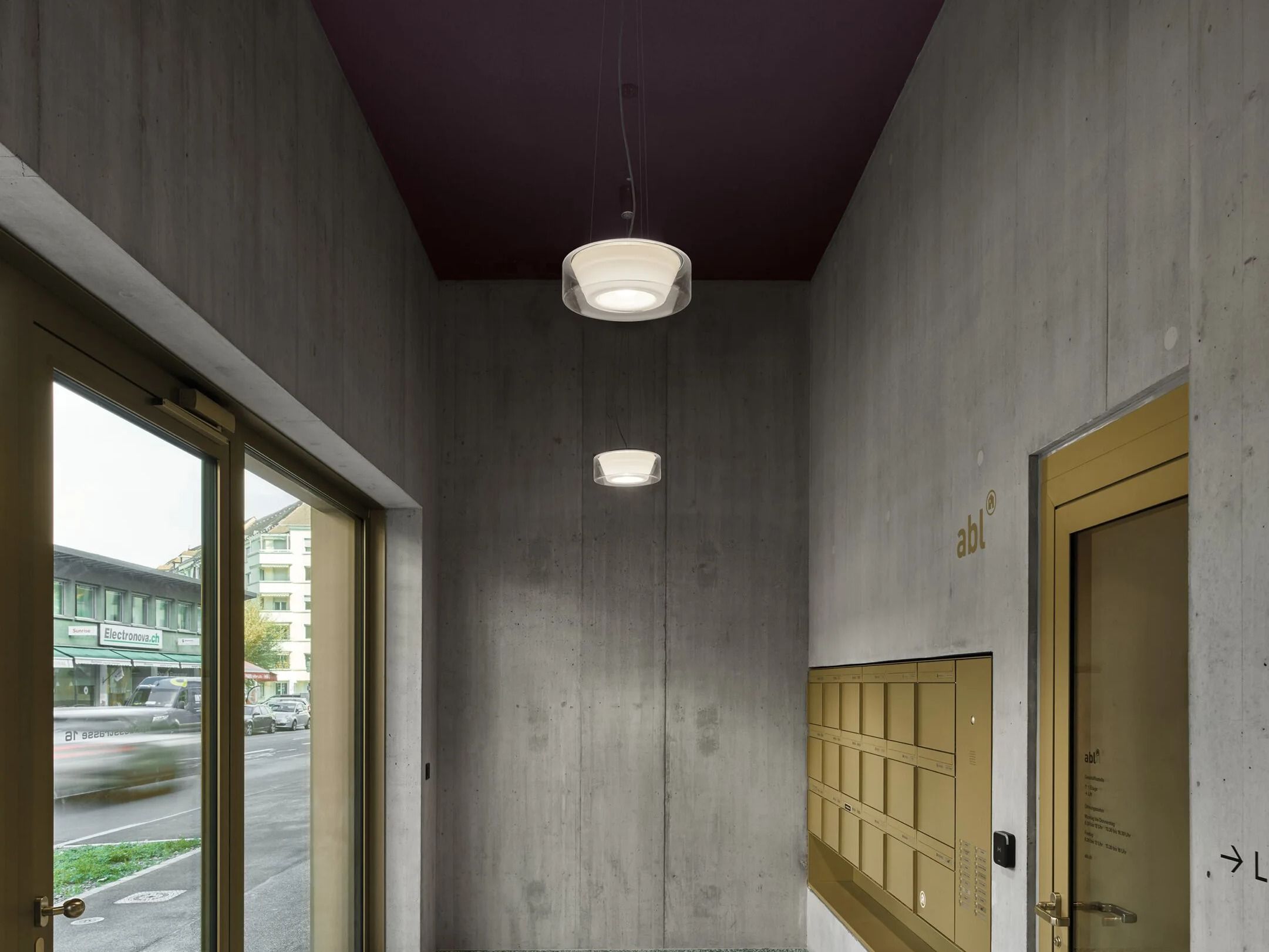 Стеклянный светодиодный подвесной светильник serien.lighting керлинг ARCH-00059878 - Вид №6