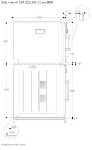 Gaggenau Пароварка из нержавеющей стали и стекла Serie 200 Bsp221111  - Вид №1