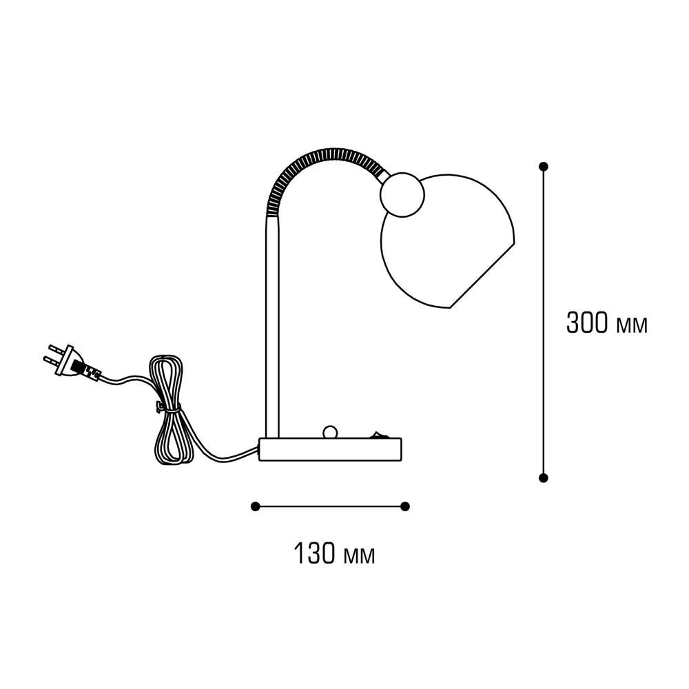Лампа настольная Panda E27 40 Вт цвет жёлтый LUMIN ARTE STLM-2128876 - Вид №5