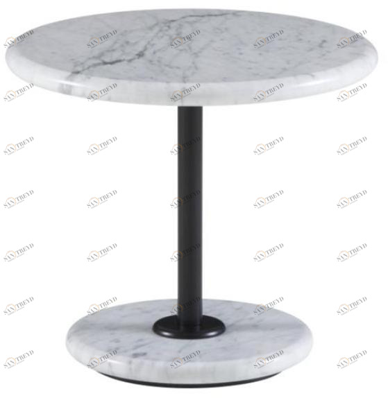 Ligne Roset Круглый журнальный столик из мрамора sun-id-1468357