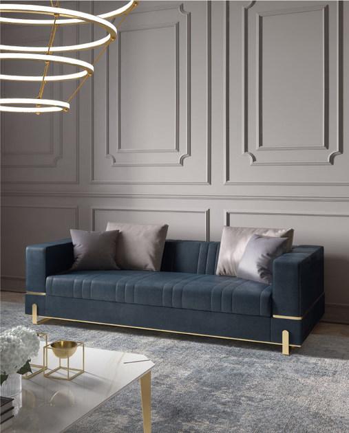 Capital Collection 2-местный тканевый диван Grand sun-id-1361555 - Вид №1