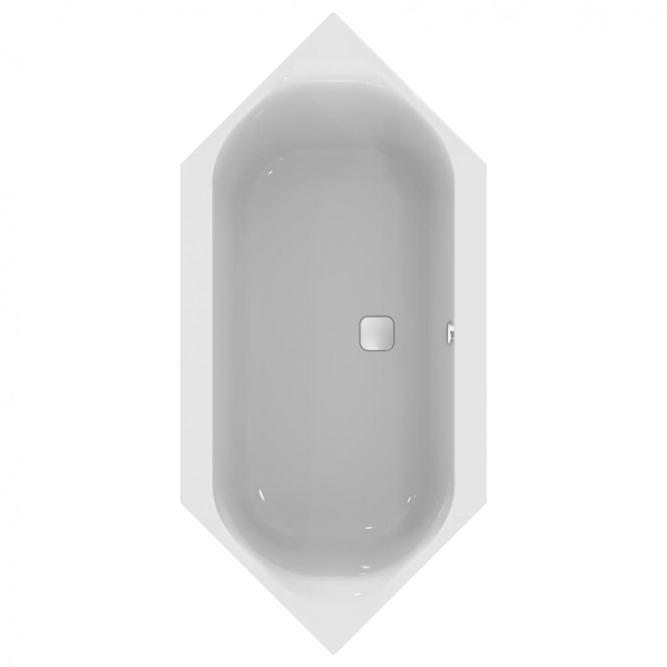K747001 Шестиугольная встраиваемая акриловая ванна 200X100 см Ideal Standard TONIC II