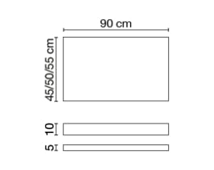 Столешница из керамогранита CERAMICA FONDOVALLE SHAPE ARCH-00042953 - Вид №4