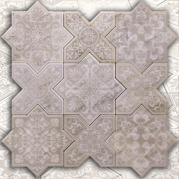 МОЗАИКА ИЗ МРАМОРА PNT-3-9 SKALINI PANTHEON PNT39