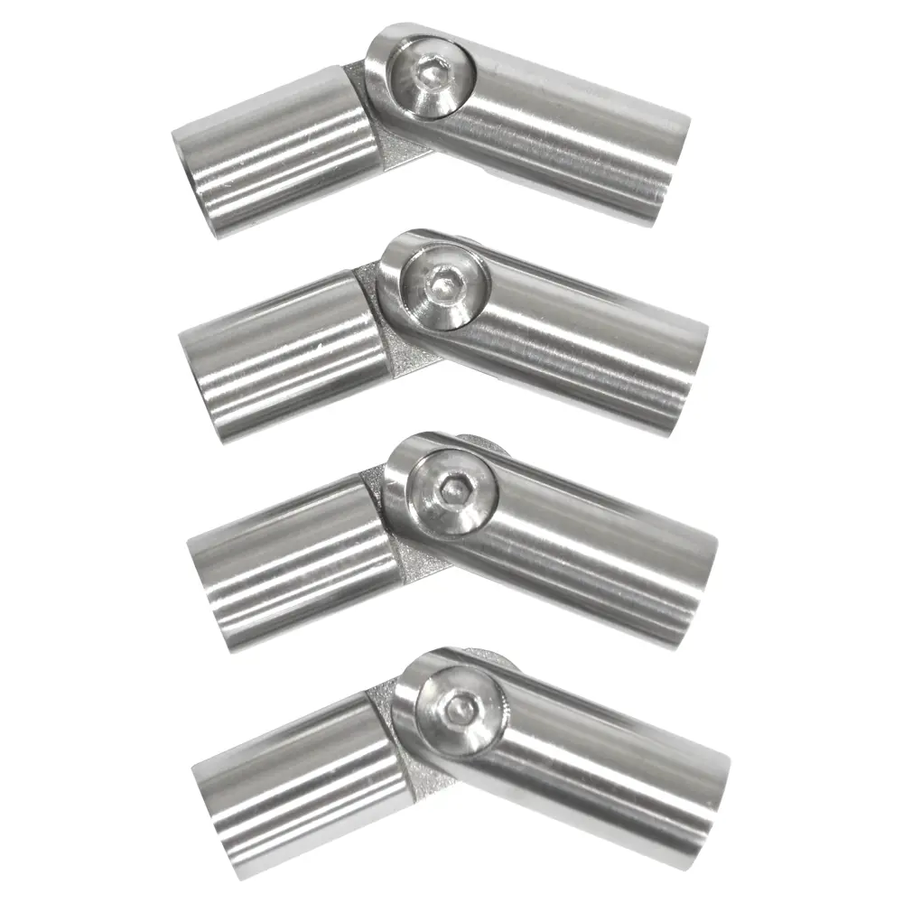 MONLID Регулируемый соединитель ригелей из нержавеющей стали AISI 304 (4 шт) 89370657 STLM-1342333