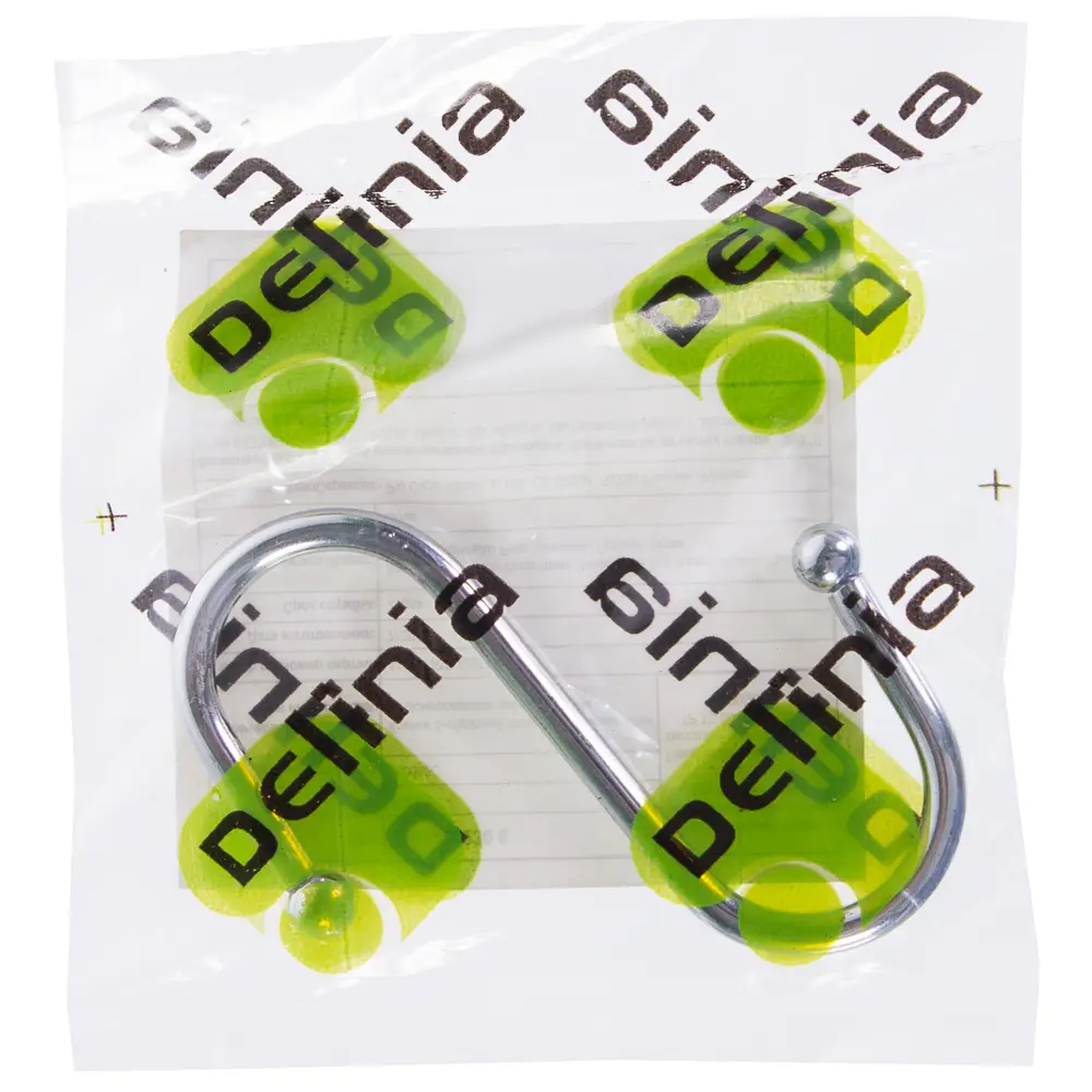 Крючок Delinia 6x3.5 см сталь цвет хром 18254869 STLM-2047030  - Вид №3