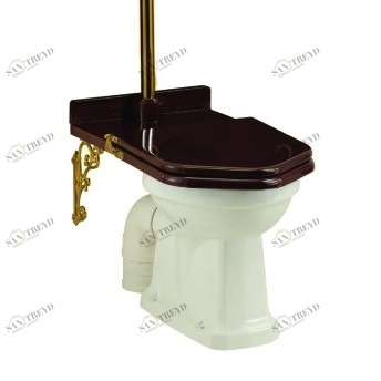 S15M GOL Крышка сиденье для унитаза Burlington Gold