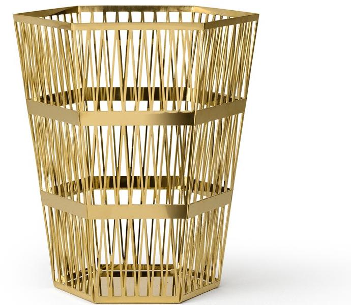 GHIDINI1961 Контейнер для макулатуры из нержавеющей стали Tip top sun-id-1460741 - Вид №2