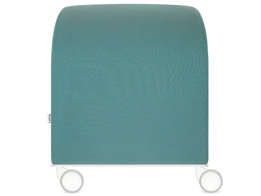 Низкая ткань мягкий стул с колесами Askia NOMAD ARCH-00003212 - Вид №5