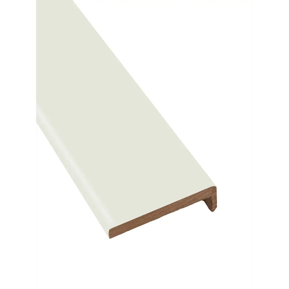 Дверная коробка Паудер телескопическая 2150x70x8 мм Hardflex цвет белый KREAFORTA STLM-2115708