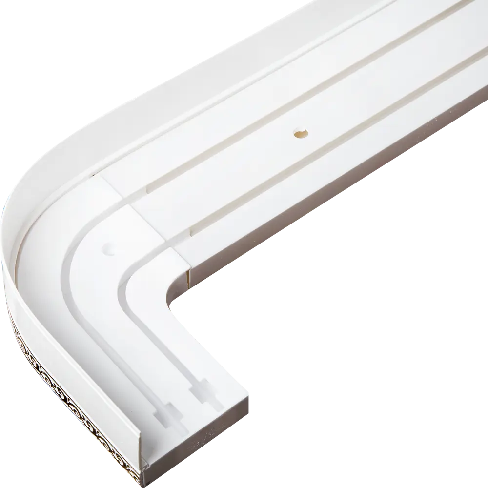 DOMLEGRAND Карниз шинный «Грация» с декоративной планкой 240 см 13866153 STLM-0814875 - Вид №2