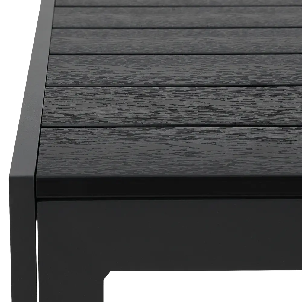 Садовый стол нераздвижной BEGINIA Lyra 160x80 см алюминий серый 89435608 STLM-2001703 - Вид №8