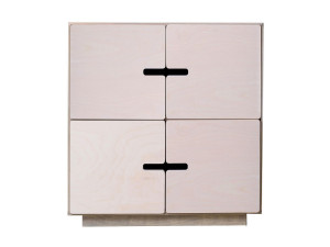 Шкаф из шпона с распашными дверями