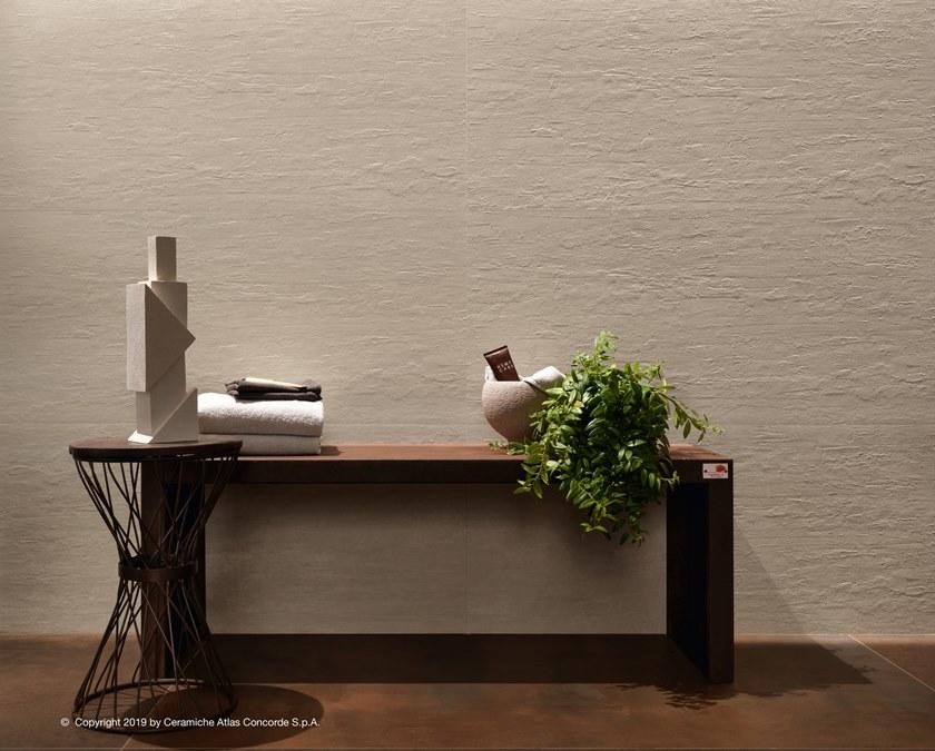 Atlas Concorde Белая плитка для стен с эффектом бетона Raw sun-id-1483334 - Вид №30