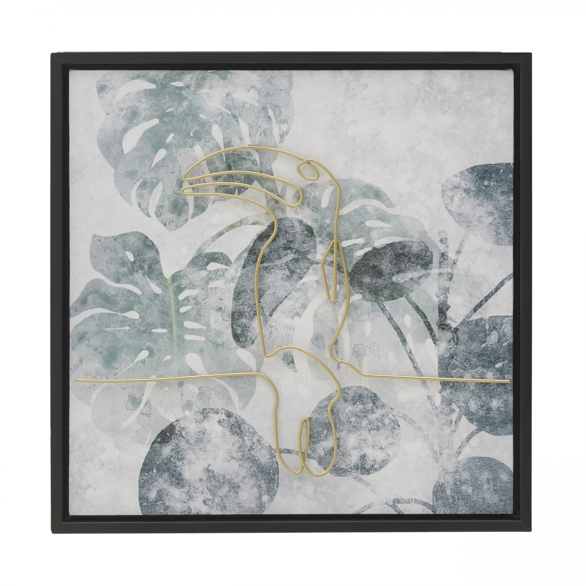 3890709.0296 КАРТИНА С ИНСТАЛЛЯЦИЕЙ В РАМЕ LEAF TO4ROOMS 