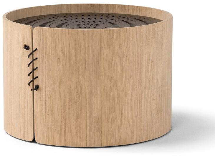 AMURA Журнальный столик с гнутым основанием из фанеры и деревянной столешницей Setacci sun-id-1424517 - Вид №1