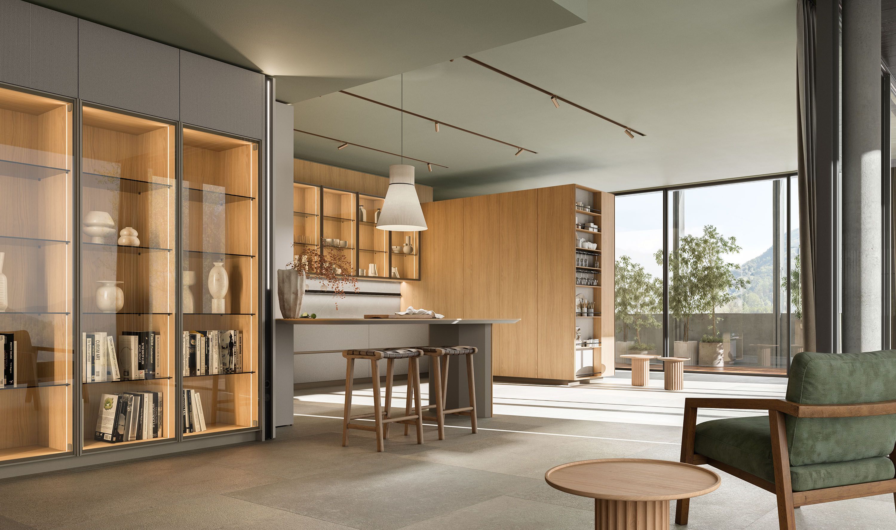 Линейная кухня Copatlife Life Projects ARCH-00023459 - Вид №3