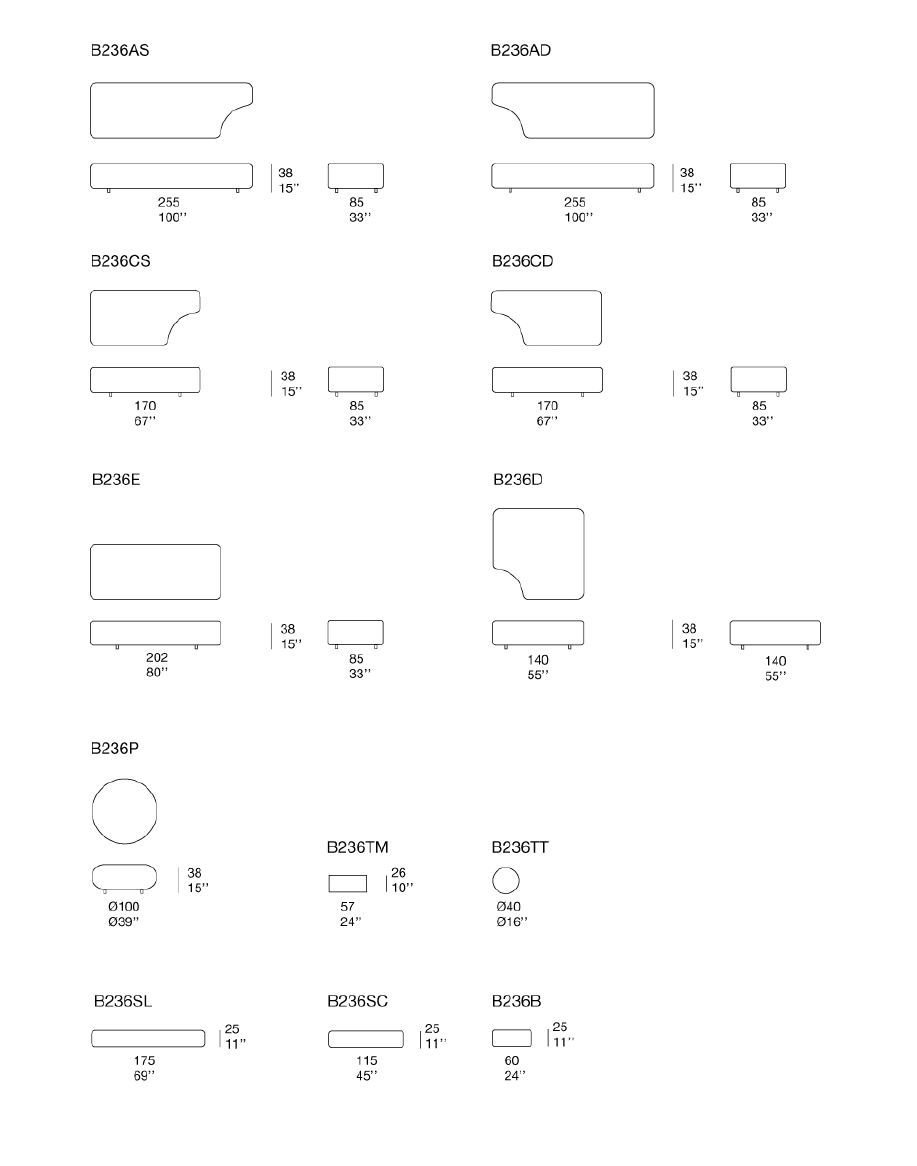 Ткань сад диван Paola Lenti SANTORINI ARCH-00119253 - Вид №3