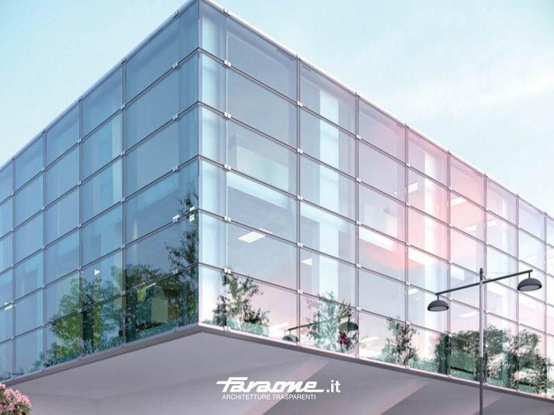 FARAONE Система точечного крепления стеклянного фасада sun-id-1445831 - Вид №1