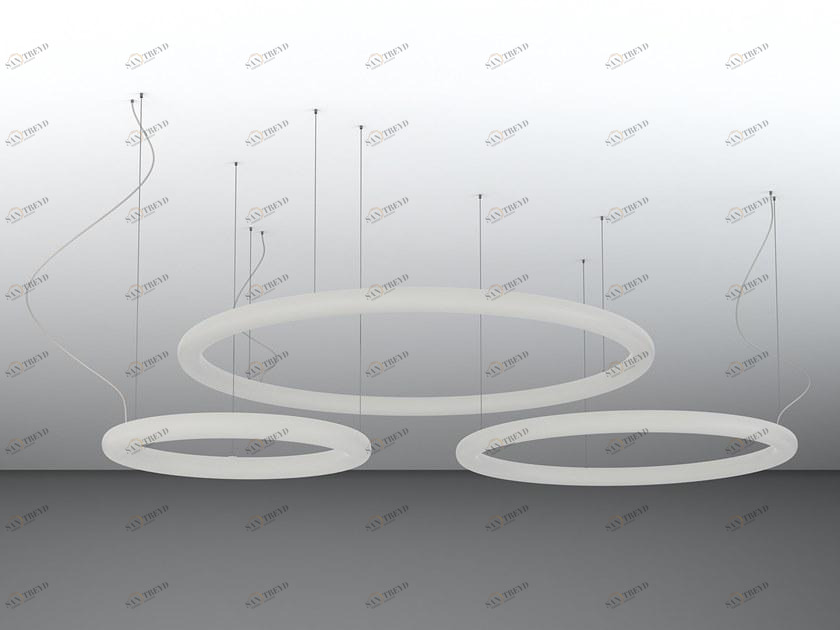 SLIDE Светодиодный подвесной светильник из полиэтилена sun-id-1390262