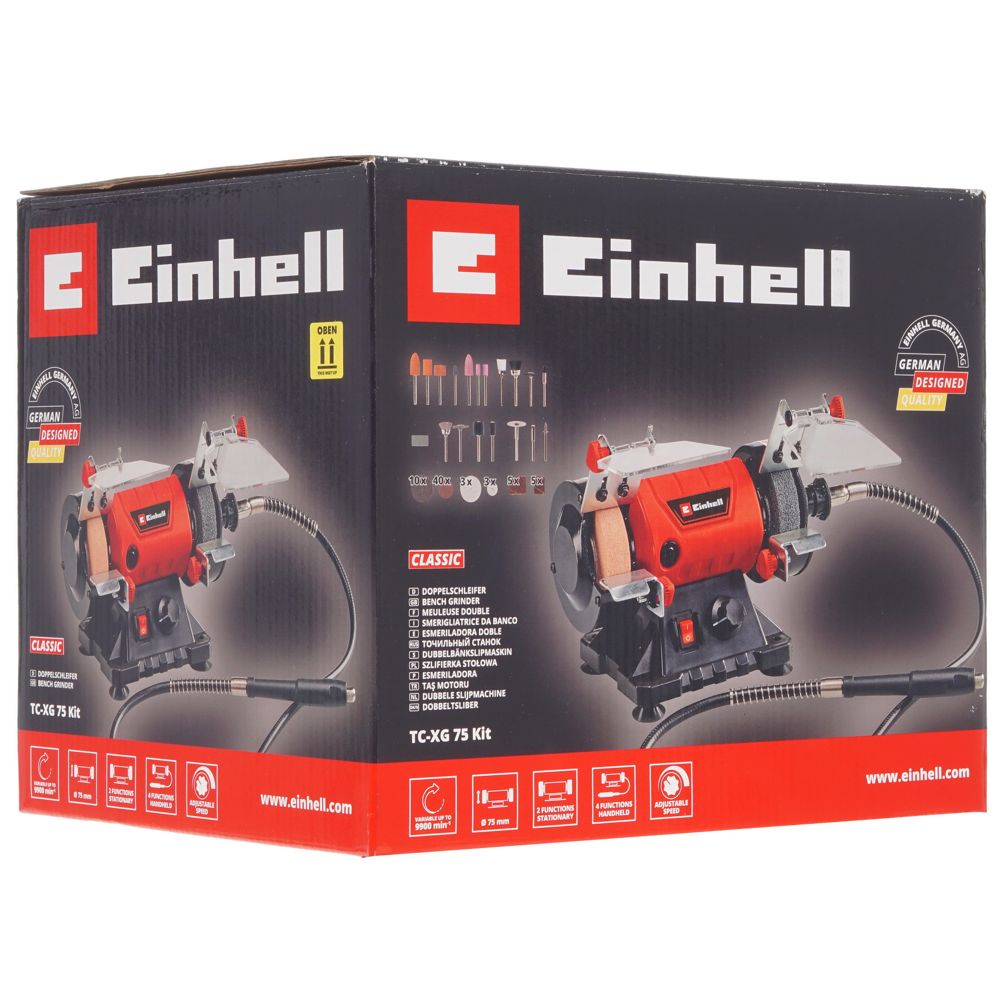 Точильный станок Einhell TC-XG 75 Kit 5346591 STDN-0050376 - Вид №10