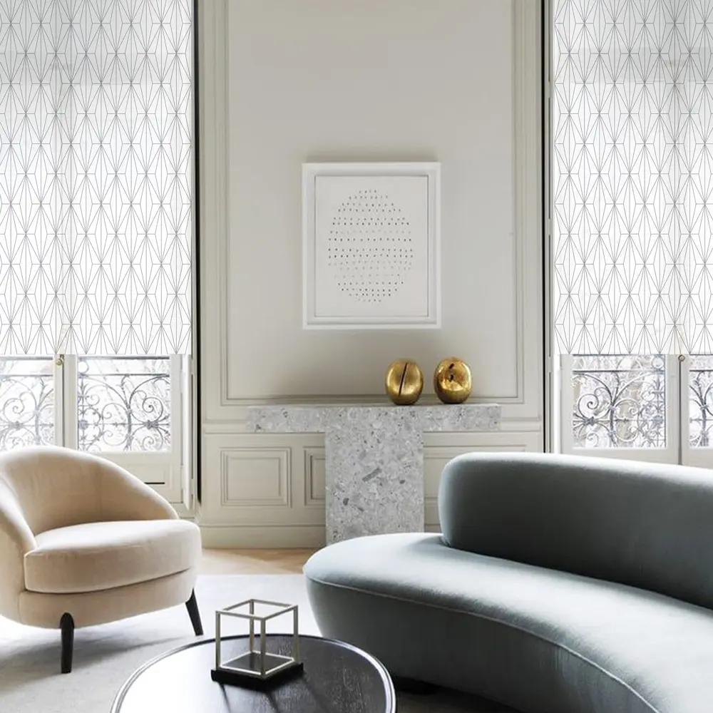 Штора рулонная «Трэлис» 80x160 см, цвет серый PRAKTO STLM-2127785 - Вид №5