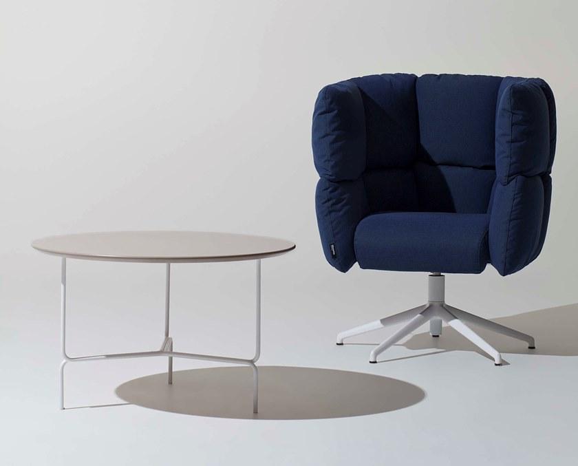 Manerba Вращающееся кресло из бархата Undecided sun-id-1504890 - Вид №3