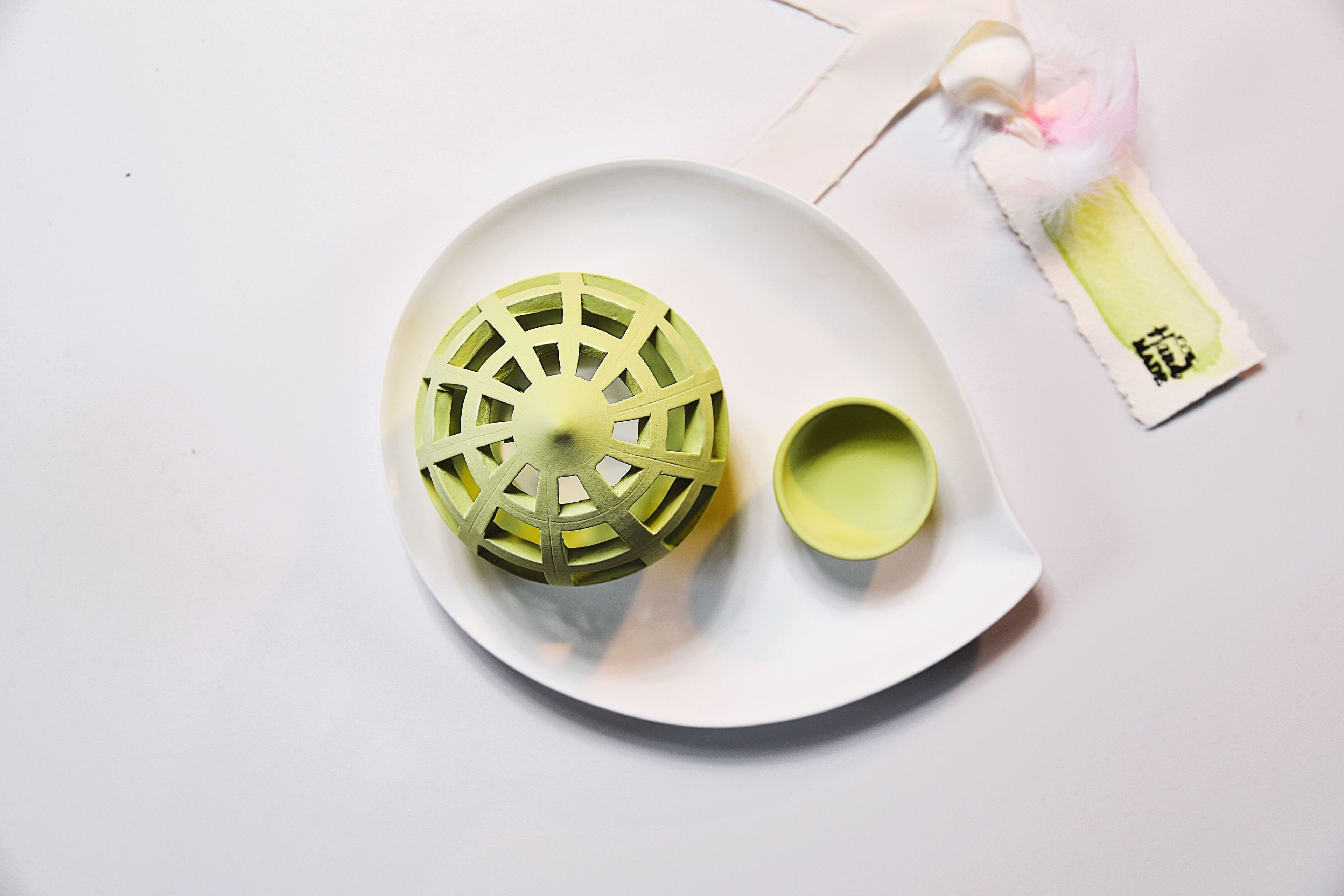 Матовый глазурованный керамический подсвечник Muse dell’Abitare огонь ARCH-00027837 - Вид №3