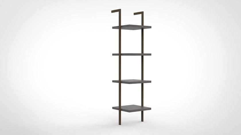 Mobilspazio Открытая полка с креплением от пола к потолку для гостиниц Urban sun-id-1405352 - Вид №10