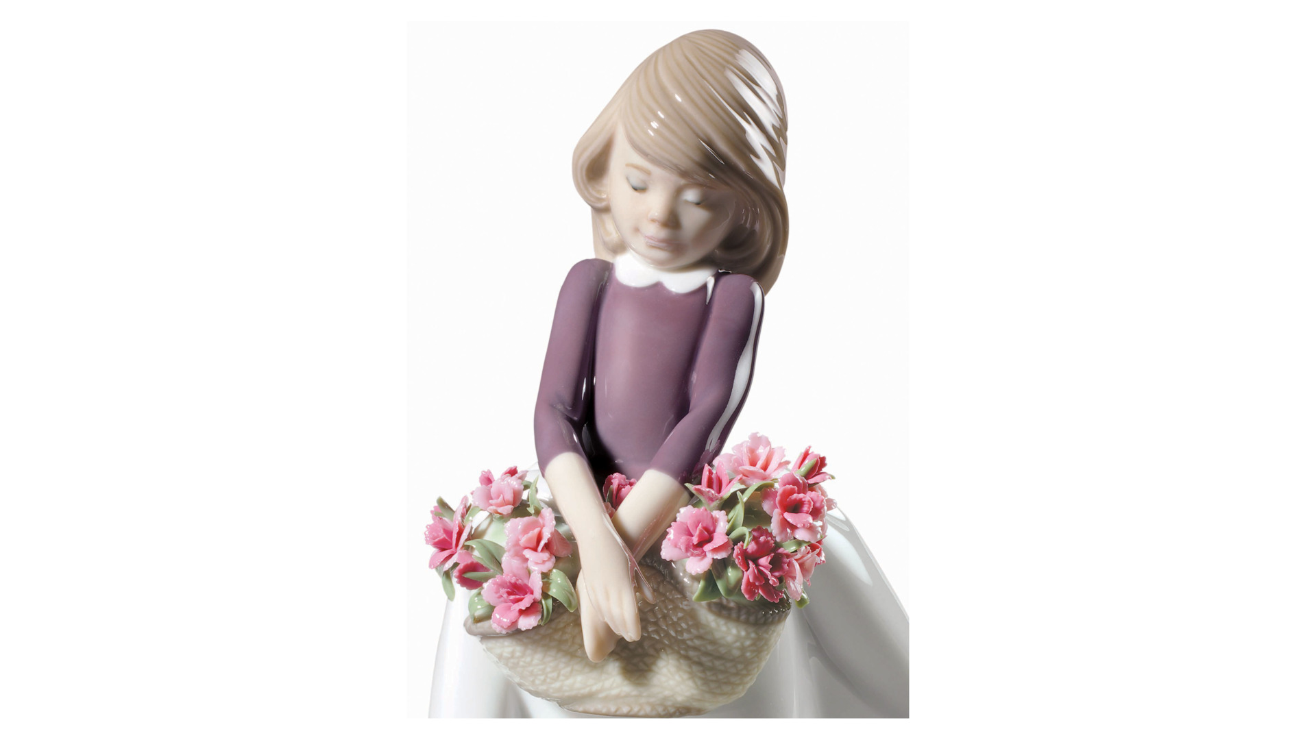 10669075 LLADRO Фигурка Lladro "Майские цветы (специальное издание)" 7х17см Фарфор Lladró  - Вид №1