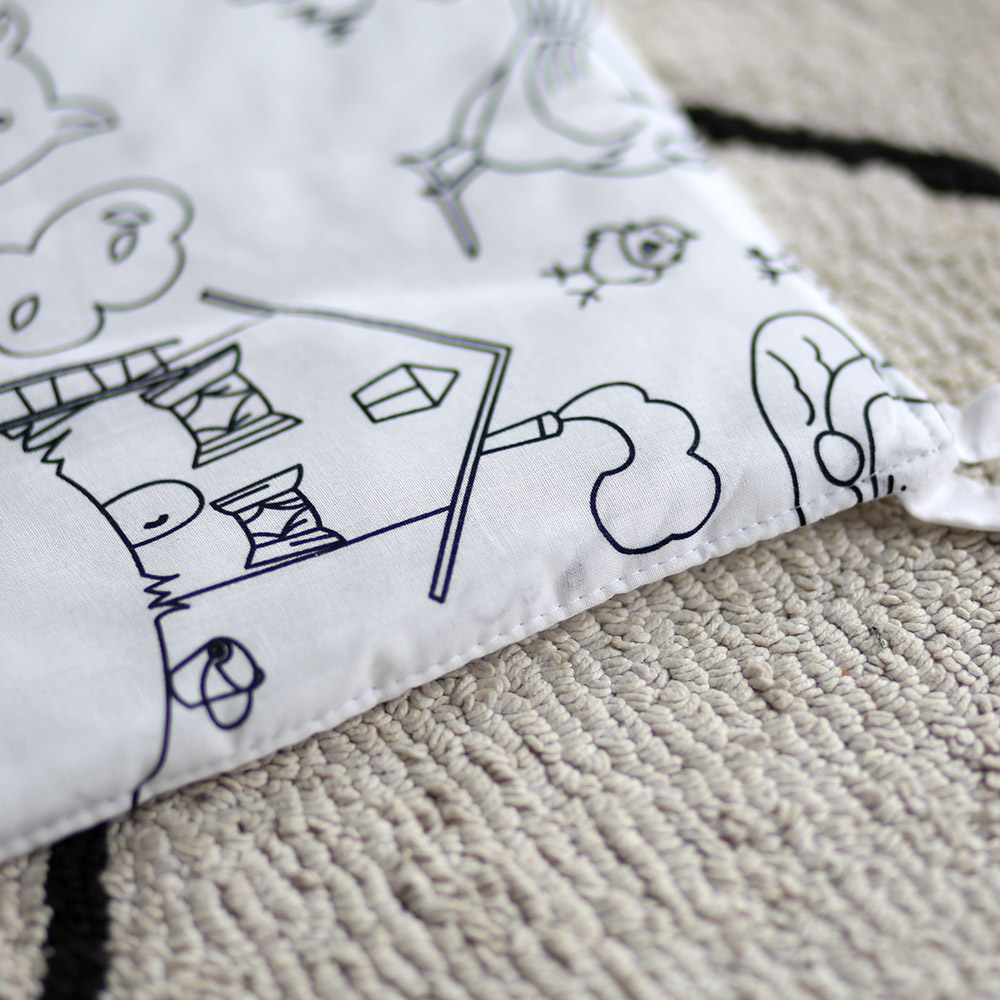 Игровой коврик стеганый под раскраску Painter VAMVIGVAM PAINTER 281568 Серый Santreyd - Вид №9