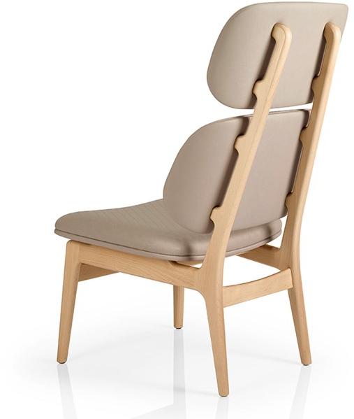 JMS Кожаное кресло с высокой спинкой Chloe M936 uu - Вид №1