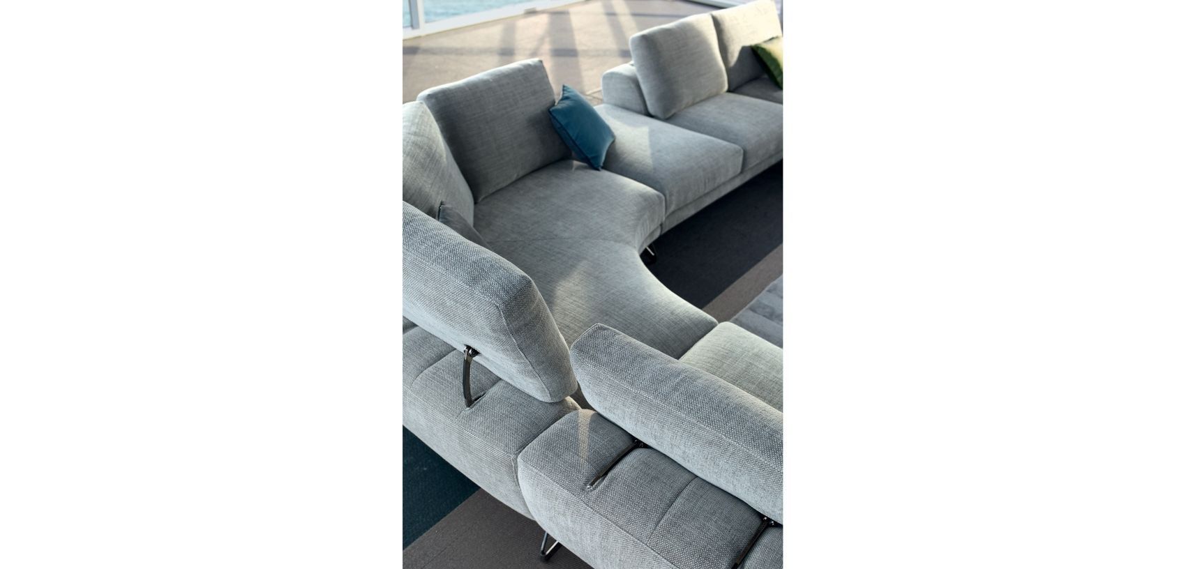 Угловой диван из ткани ROCHE BOBOIS CARACTÈERE ARCH-00038380 - Вид №4