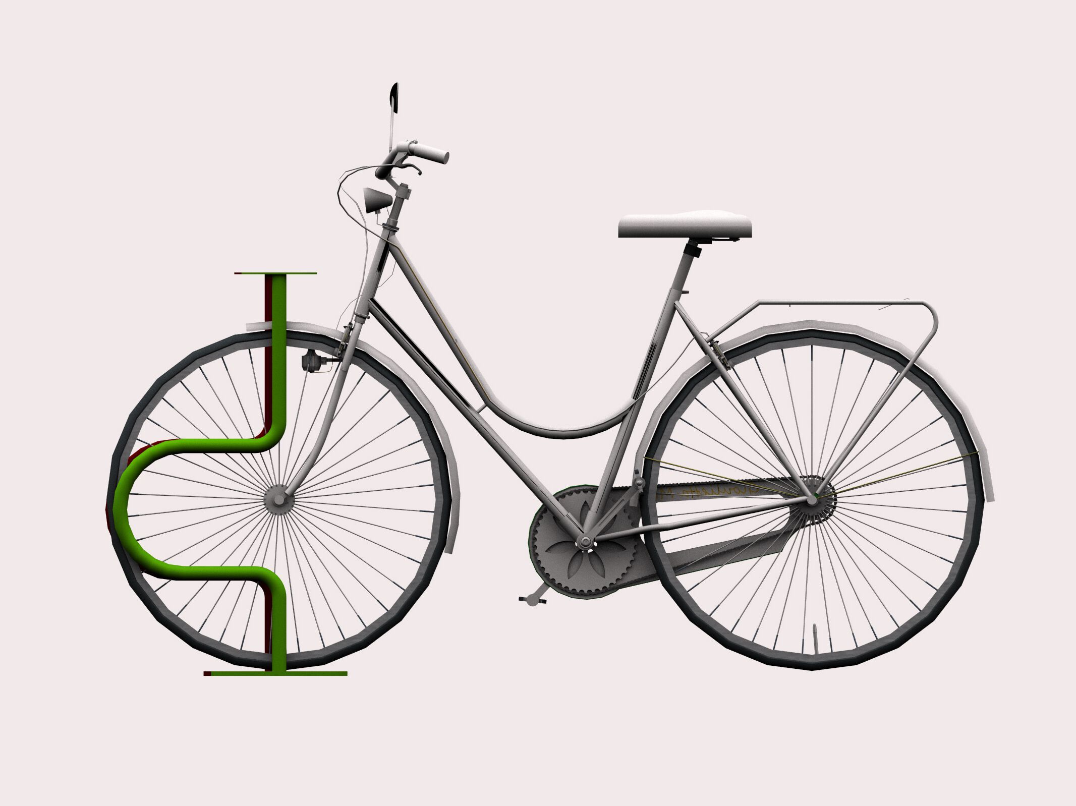 Стальная стойка для велосипедов CITYSì CURVE ARCH-00070536 - Вид №2